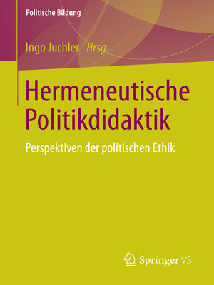 cover image of Hermeneutische Politikdidaktik